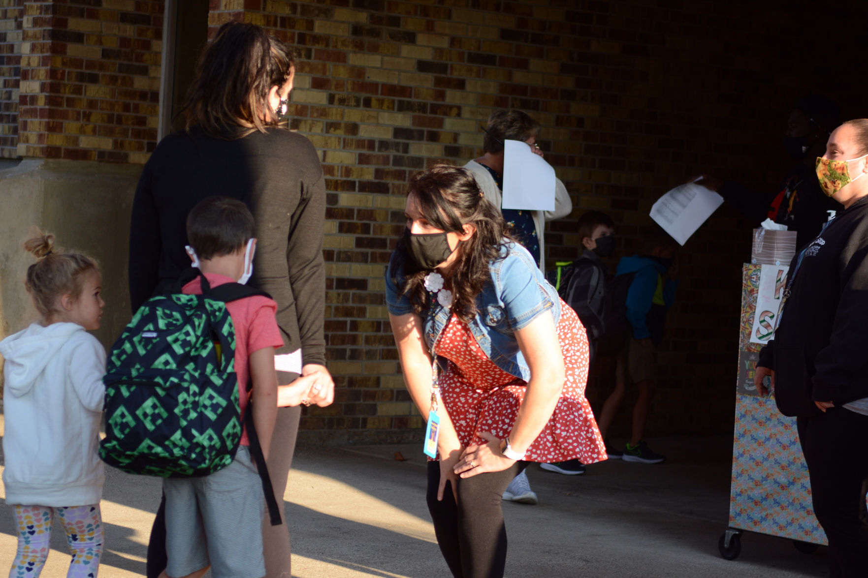 First day of school 2020 in Baraboo